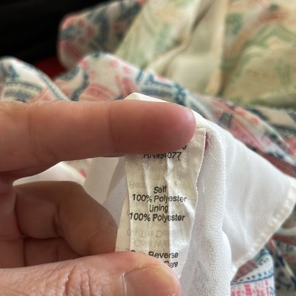 Cabi Mosaic Print Tank Top Blouse Style Spring St… - image 3